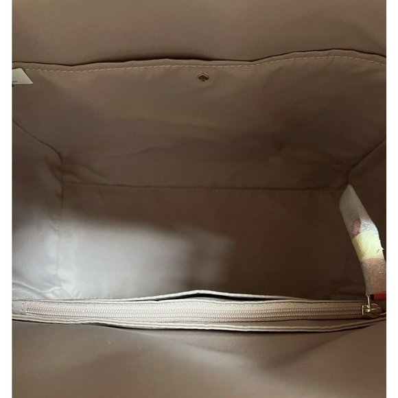 New Kate Spade Day Pack Medium Backpack Pebble Leather Peach Melba / Dust bag - Picture 5 of 6